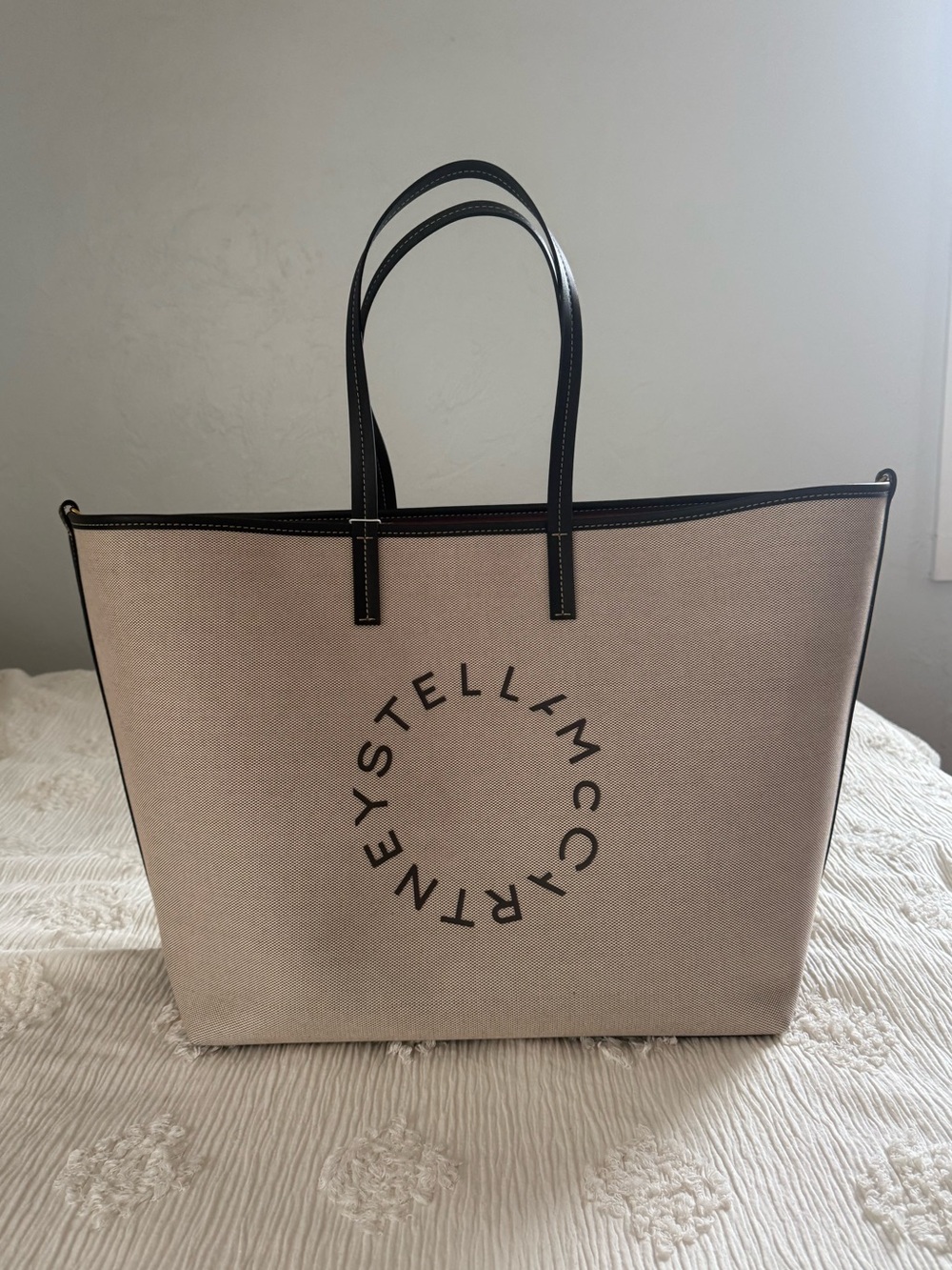 Stella McCartney X HM large canvas tote bag - Picture 11 of 16
